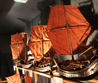 Les voiles anciennes du Bangladesh